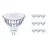 Multipack 10x Philips Corepro LED Spot GU5.3 MR16 7W 621lm 36D - 830 Blanc Chaud | Équivalent 50W