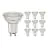 Multipack 10x Noxion PerfectColor Spot LED GU10 PAR16 3W 230lm 36D - 927 Blanc Très Chaud | Meilleur rendu des couleurs - Dimmable - Équivalent 35W