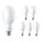 Multipack 6x Philips TrueForce Core LED E27 HPL/SON Dépolie 18W 3000lm 300D - 840 Blanc Froid | Équivalent 80W