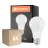 Multipack 6x Ledvance Classic LED E27 Poire Dépolie 10W 1055lm - 827 Blanc Très Chaud | Dimmable - Équivalent 75W