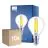 Multipack 10x Philips MASTER LED E14 Boule Filament Claire 2.5W 340lm - 922-927 Dim To Warm | Meilleur Rendu Des Couleurs - Dimmable - Équivalent 25W