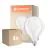 Multipack 4x Osram Classic LED E27 Globe Filament Dépolie 17W 2452lm - 827 Blanc Très Chaud | Équivalent 150W