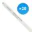 Multipack 20x Noxion Tube LED T5 Avant Extreme (HF) High Output 26W 3510lm - 830 Blanc Chaud | 145cm - Équivalent 49W