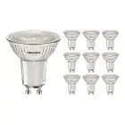 Multipack 10x Noxion Spot LED GU10 PAR16 4W 345lm 36D - 827 Blanc Très Chaud | Dimmable - Équivalent 50W