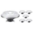 Multipack 6x Philips MASTER LED Spot G53 AR111 14.8W 875lm 45D - 927 Blanc Très Chaud | Meilleur rendu des couleurs - Dimmable - Équivalent 75W