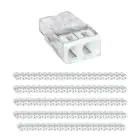 Multipack 100x Wago 2273-202 Bornes De Raccordement À Levier Compact | 2 Câble Connexion - Push Câble