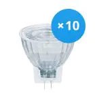 Multipack 10x Ledvance Performance Spot LED Réflecteur GU4 MR11 4.2W 345lm 36D - 840 Blanc Froid | Équivalent 35W