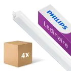 Multipack 4x Philips Réglette LED Ledinaire BN021C 20W 1900lm - 830 Blanc Chaud | 120cm