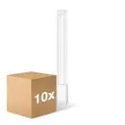 Multipack 10x Ledvance Dulux-L LED 12W - 830 Blanc Chaud | 4-Pins - Équivalent 24W