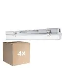 Multipack 4x Ledvance LED Imperméable Boîtier Vide  MT Gen 3 IP65 | Convient pour 1x120cm Tube LED