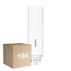 Multipack 10x Philips CorePro PL-T LED Ampoule HF 18.5W - 830 Blanc Chaud | 4-Pins - Équivalent 42W