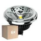 Multipack 6x Noxion Lucent Spot LED GU10 AR111 15W 850lm 40D - 927 Blanc Très Chaud | Meilleur Rendu Des Couleurs - Dimmable - Équivalent 75W