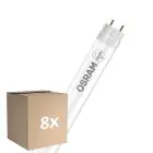 Multipack 8x Osram Tube LED T8 (EM/Direct 230V) Standard Output 10W 1080lm - 830 Blanc Chaud | 90cm - Équivalent 30W