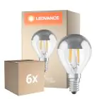 Multipack 6x Osram Classic LED E14 Boule Filament Claire 4W 350lm - 827 Blanc Très Chaud | Équivalent 31W