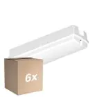 Multipack 6x Ledvance Hublot LED Compact Rectangulaire Blanc 8W 840lm - 830-840 CCT | IP65