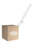 Multipack 10x Osram LEDinestra HD Lighting S14d 4.7W 470lm - 927 Blanc Très Chaud | Meilleur Rendu Des Couleurs - Dimmable - Équivalent 40W