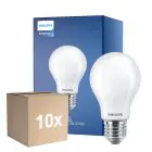 Multipack 10x Philips Master LED E27 Poire Filament Dépolie 3.4W 470lm - 922-927 Dim To Warm | Meilleur Rendu Des Couleurs - Dimmable - Équivalent 40W