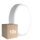 Multipack 10x Ledvance Hublot LED Rond Blanc 9.5W 1220lm - 830-840 CCT | 262mm - IP65
