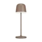 Eglo Lampe De Chevet Mannera Aluminium Rouille 2W 200lm - 830 Blanc Chaud | IP54 - Touch Dimmable - USB-C
