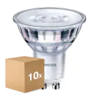 Multipack 10x Philips Corepro LED Spot GU10 PAR16 3.5W 265lm 36D - 830 Blanc Chaud | Équivalent 35W